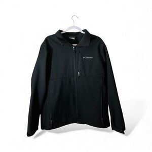 Columbia ascender softshell jacket black men’s size L